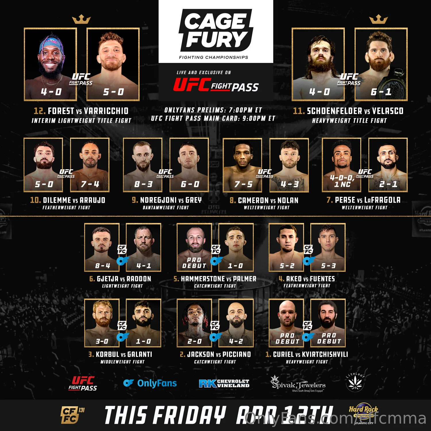 Cage Fury Fighting Championships OnlyFans free account photo 12 - cffcmma nudes and sex tapes