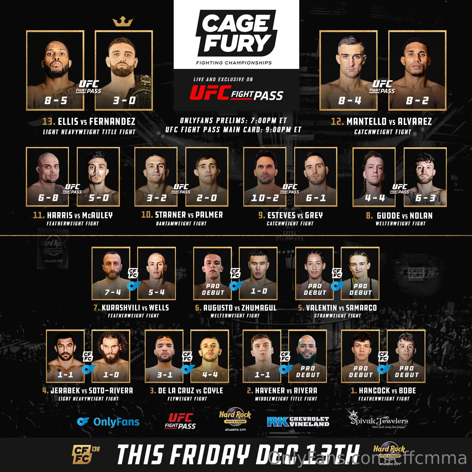 Cage Fury Fighting Championships OnlyFans free account photo 11 - cffcmma nudes and sex tapes