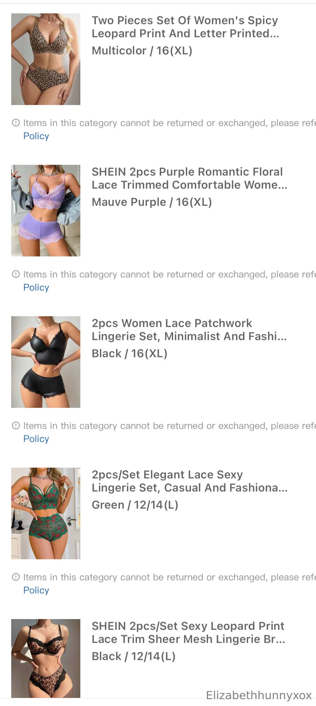 ElizabethsLingerie OnlyFans free account photo 9 - elizabethhunnyxox nudes and sex tapes