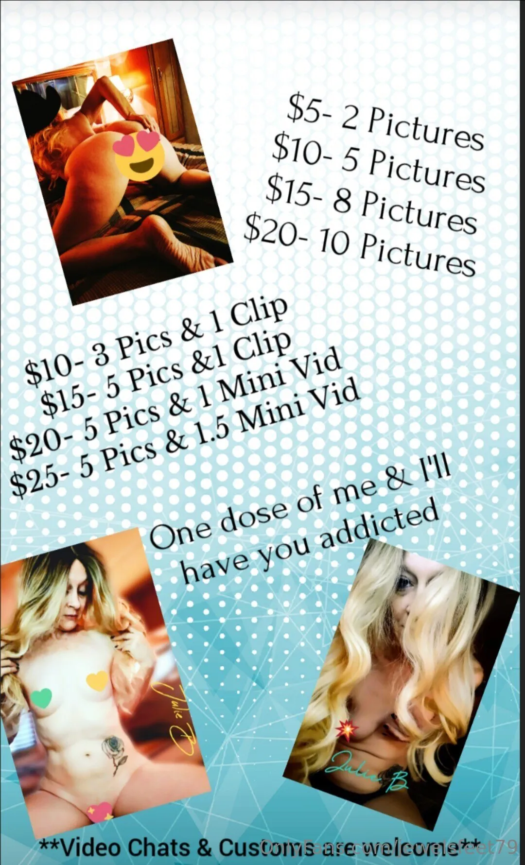 Julie B OnlyFans free account photo 5 - jewelsfeet79 nudes and sex tapes