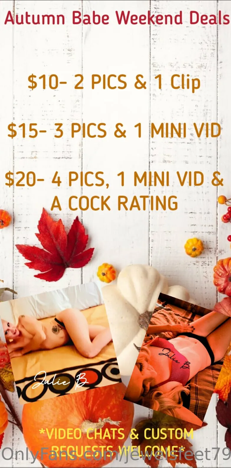 Julie B OnlyFans free account photo 10 - jewelsfeet79 nudes and sex tapes