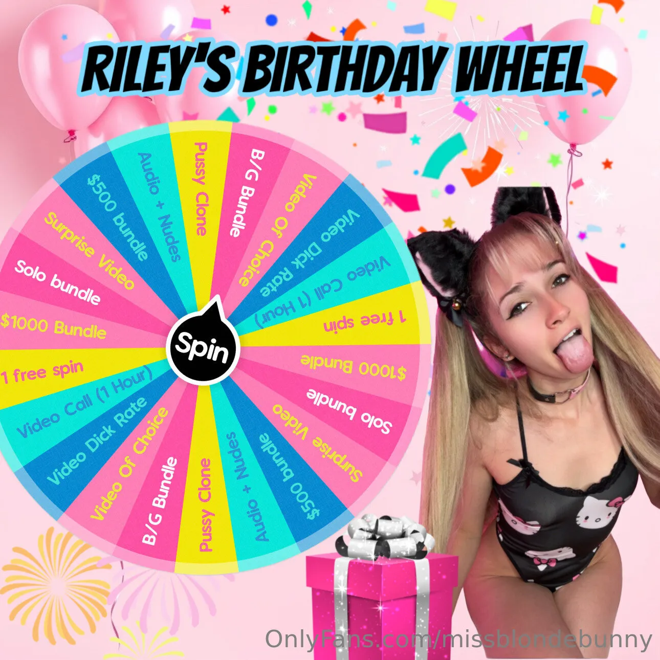 Riley ✨🐰 OnlyFans free account photo 1 - missblondebunny nudes and sex tapes