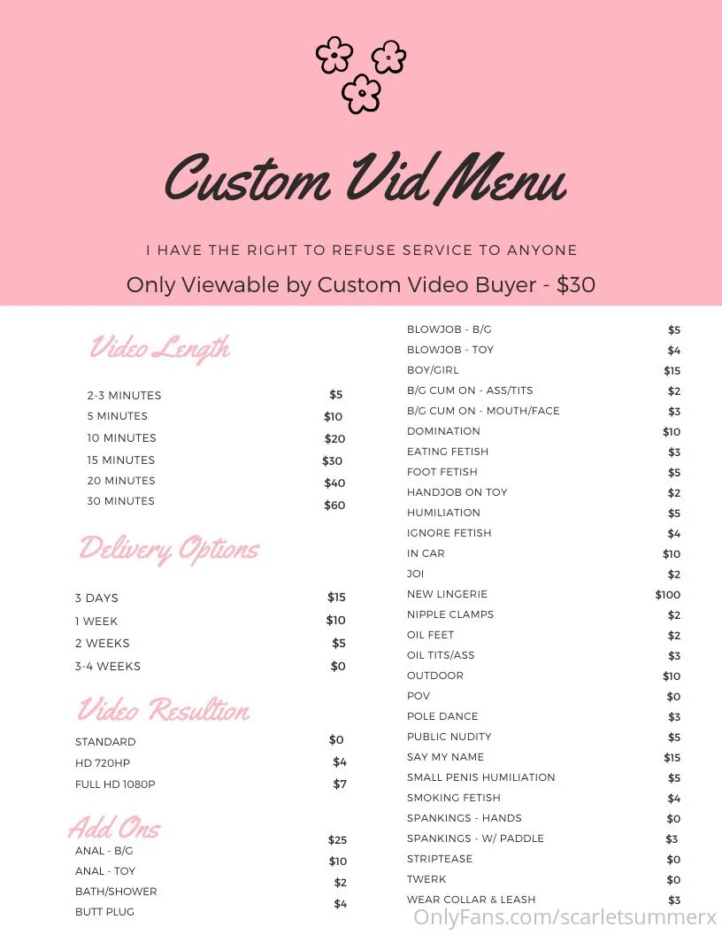 Scarlet Summer - FREE OnlyFans free account photo 16 - scarletsummerx nudes and sex tapes