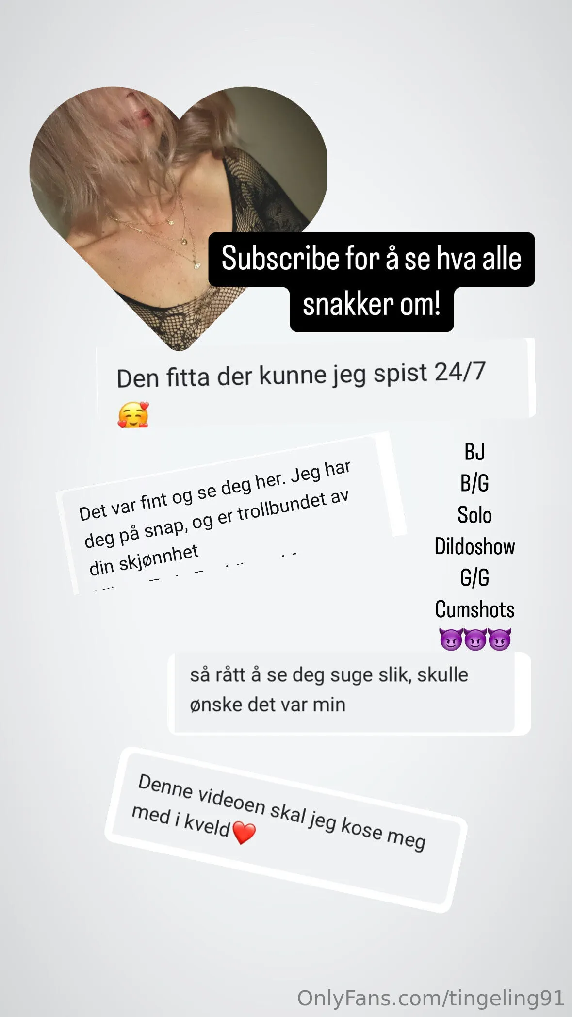 Tingeling91 FREE 🇳🇴 OnlyFans free account photo 6 - tingeling91 nudes and sex tapes