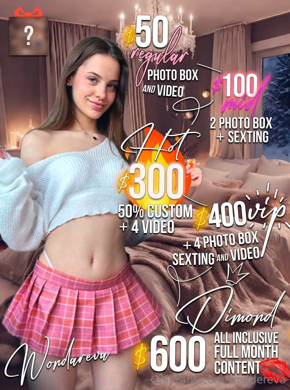 𝚆𝚘𝚗𝚍𝚎𝚛 𝙴𝚟𝚊♡ OnlyFans free account photo 7 - wondereva nudes and sex tapes